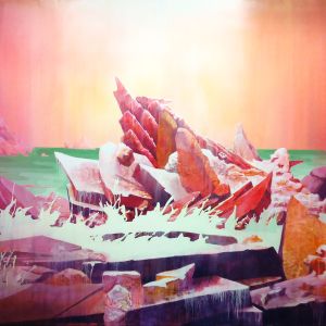 "Sea of ice" Acrylic on canvas. 190x250 cm. 2013